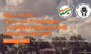 NLUJ-NHRC Two Day National Training Programme in Gender Rights, Digital Rights, and Disability Rights (5-6 March, 2024) NLUJ-NHRC Two Day National Training Programme in Gender Rights, Digital Rights, and Disability Rights (5-6 March, 2024)