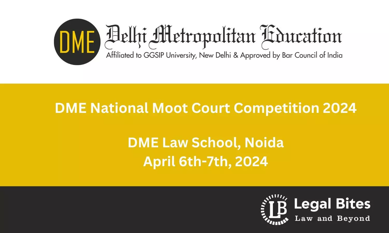DME National Moot Court Competition 2024 | Register by 12th March