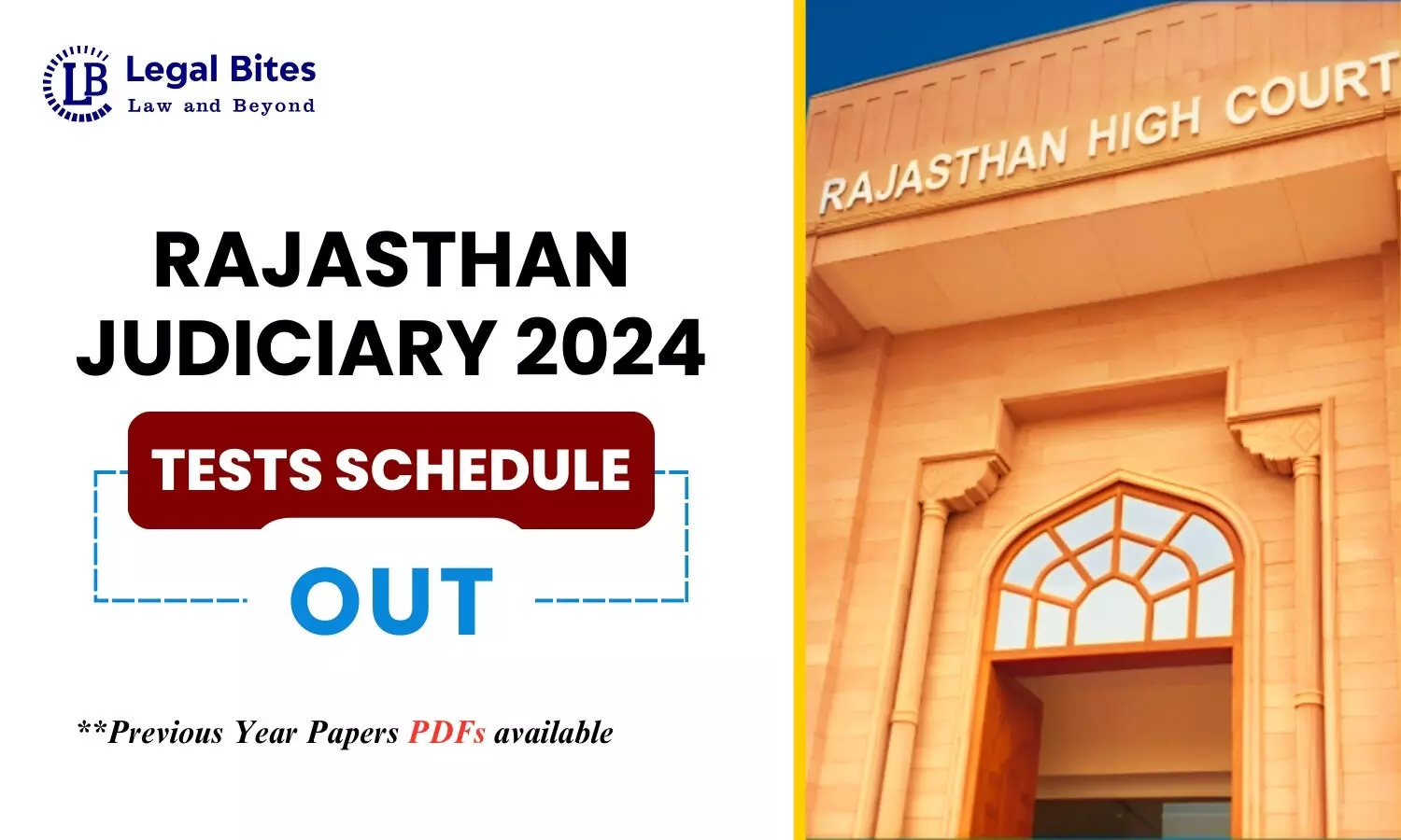 Rajasthan Judiciary 2024 Prelims Mock Tests Schedule Out!