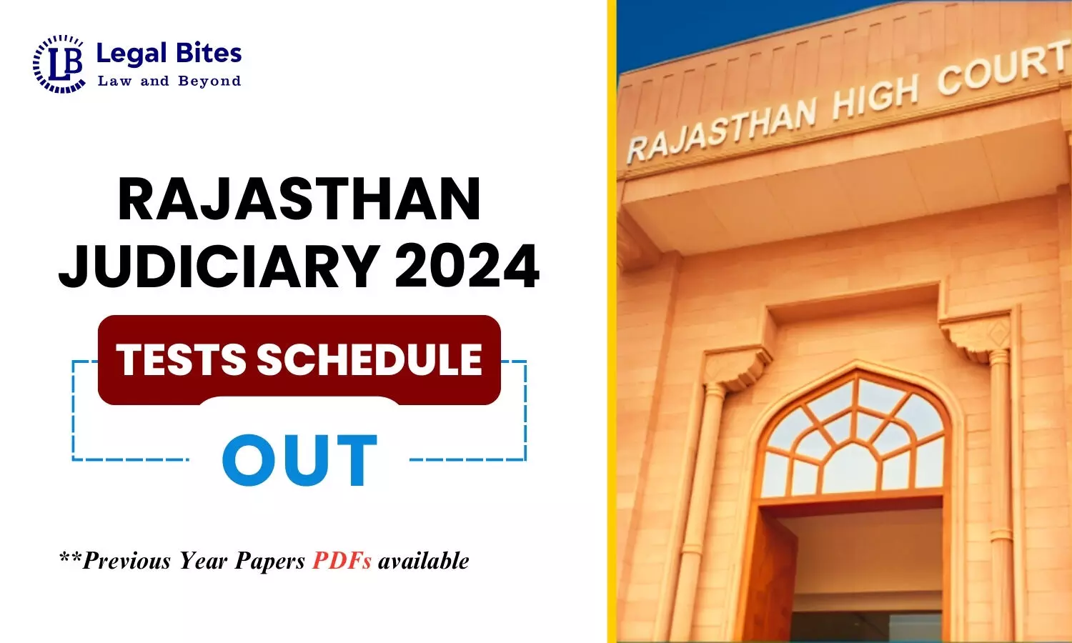 Rajasthan Judiciary 2025 Prelims Mock Tests Schedule Out!