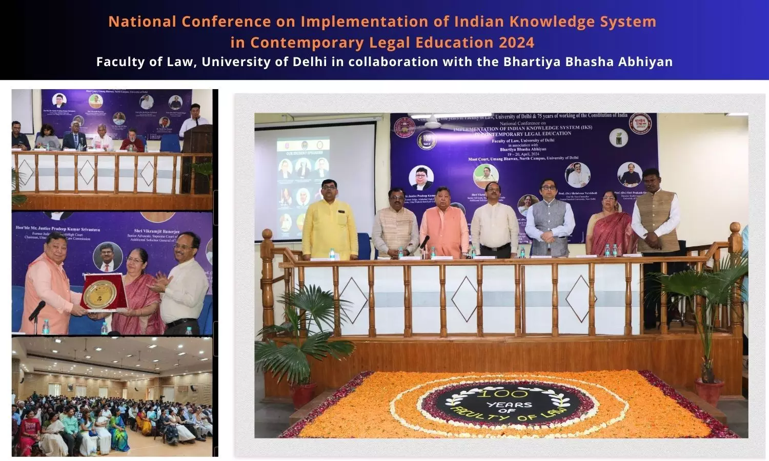 Successful Conclusion of National Conference on Implementation of Indian Knowledge System in Contemporary Legal Education at Faculty of Law, University of Delhi