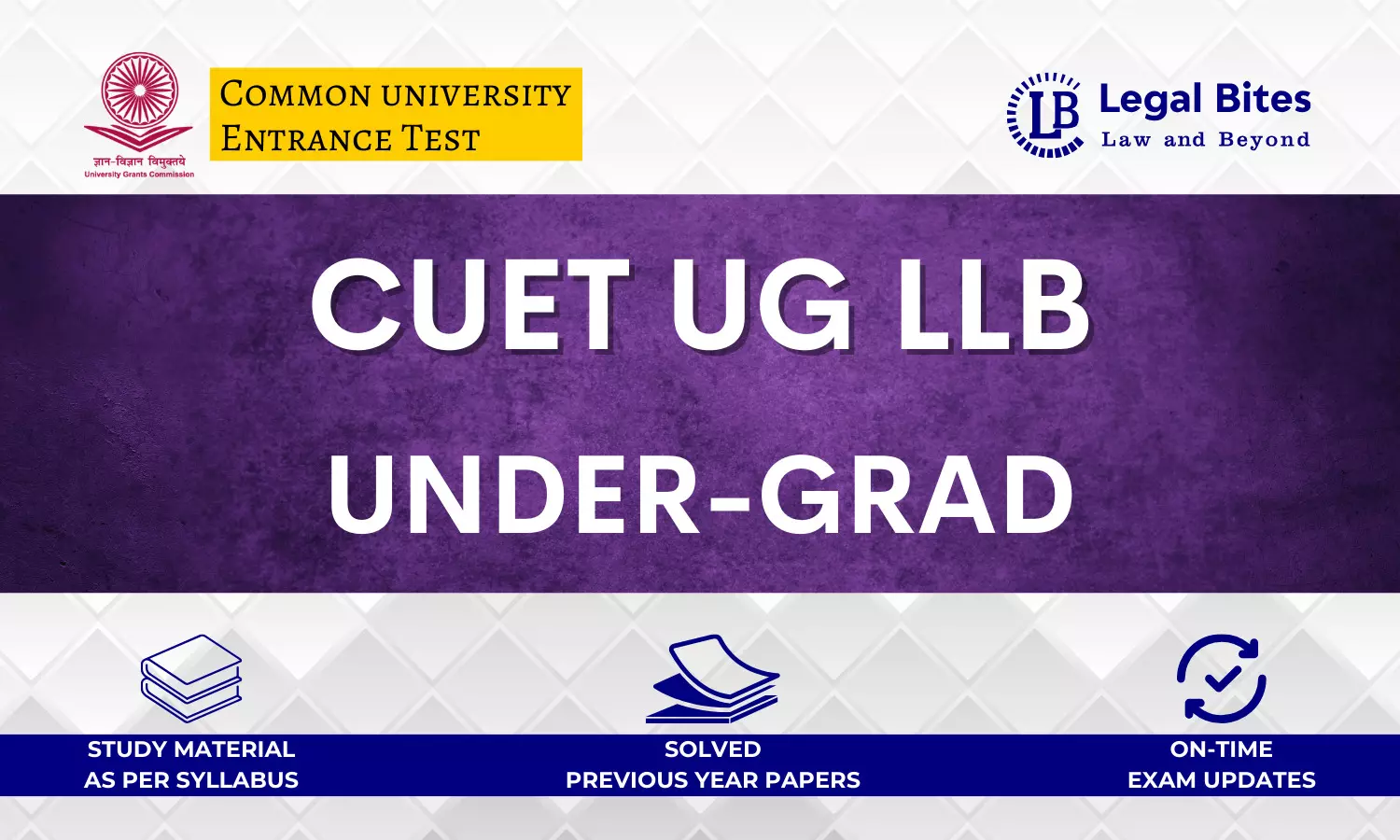CUET LLB Entrance Study Material, Test Series and Tips