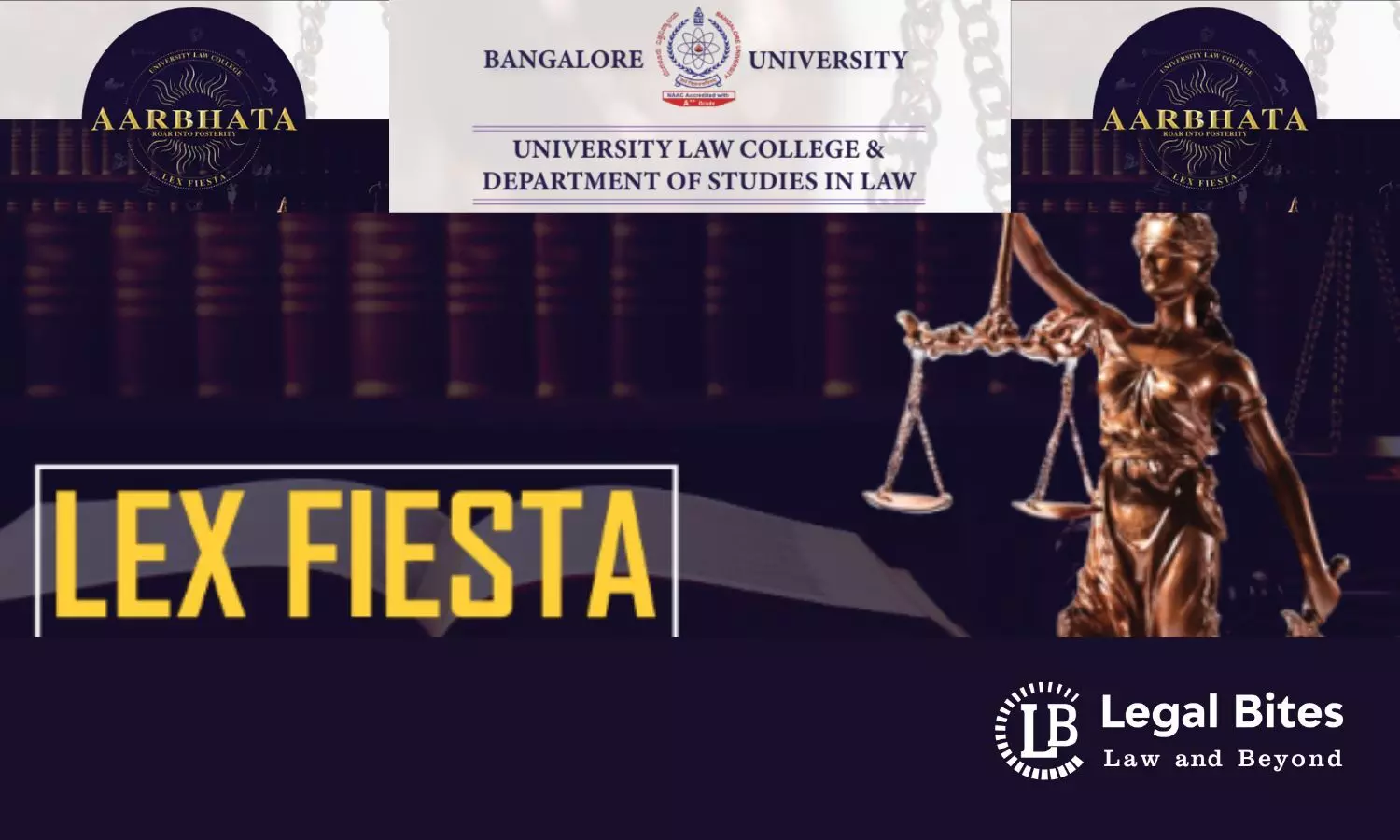 ULC AARBHATA – LEX FIESTA 2024 | Law Fest; June 14-15 2024; Bengaluru