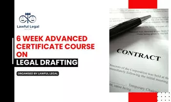 Advanced Certificate Course on Legal Drafting Lawful Legal Advanced Certificate Course on Legal Drafting Lawful Legal