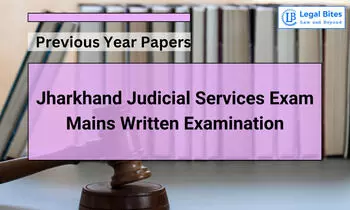 Jharkhand Judicial Services Exam Mains 2014 Previous Year Paper II | Transfer of Property Act, Contract Act, Sales of Goods Act, Negotiable Instruments Act, Arbitration and Conciliation Act