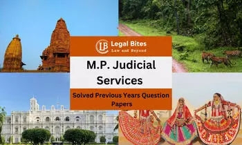 M.P. Judiciary Prelims Examination 2021 Solved Paper | Madhya Pradesh Judiciary Prelims Solved Papers PDF