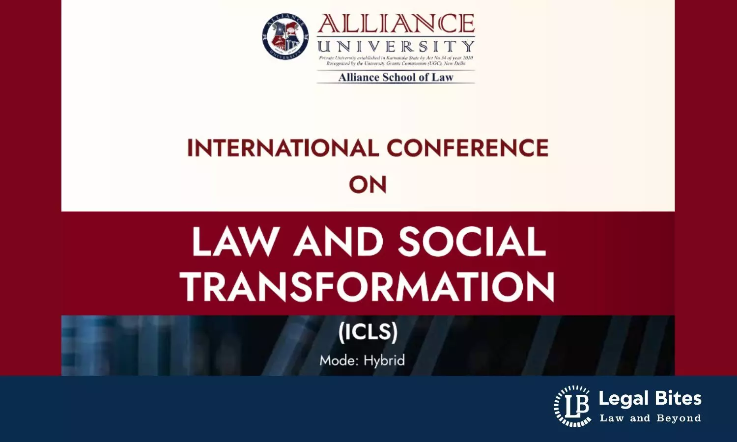 Call for Papers International Conference on Law and Social Transformation- ICLS 2024 II Abstract by 10th July 2024 Call for Papers International Conference on Law and Social Transformation- ICLS 2024 II Abstract by 10th July 2024