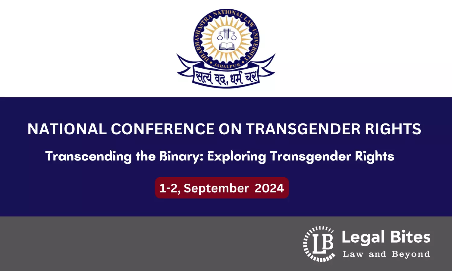 National Conference on Transgender Rights at Dharmashastra National Law University | September 1-2 National Conference on Transgender Rights at Dharmashastra National Law University | September 1-2