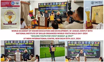 World Academy of Higher Education and Development with National Institute of Skilling Celebrating World Youth Skills Day 2024