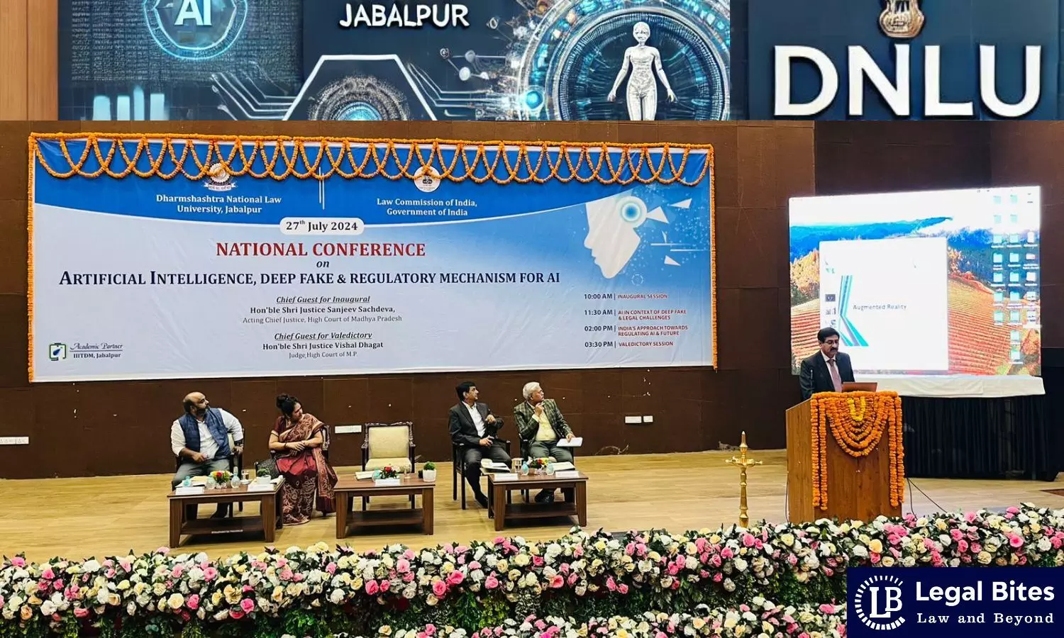 DNLU Hosts Successful National Conference on Artificial Intelligence in Collaboration with the Law Commission of India DNLU Hosts Successful National Conference on Artificial Intelligence in Collaboration with the Law Commission of India