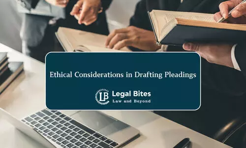 Ethical Considerations in Drafting Pleadings Ethical Considerations in Drafting Pleadings