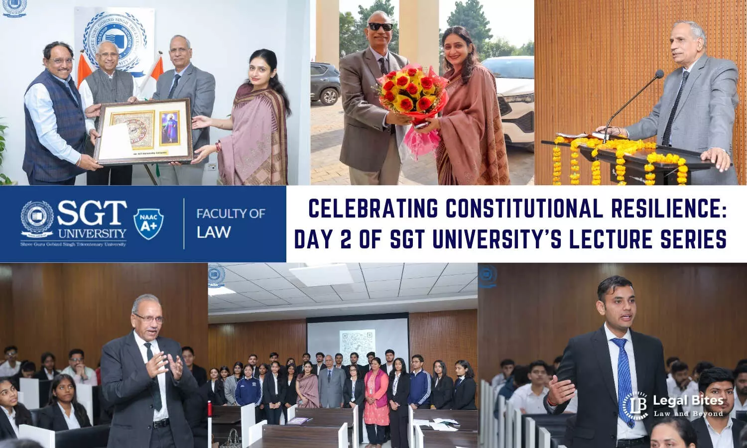 Celebrating Constitutional Resilience Day 2 of SGT University’s Lecture Series Celebrating Constitutional Resilience Day 2 of SGT University’s Lecture Series