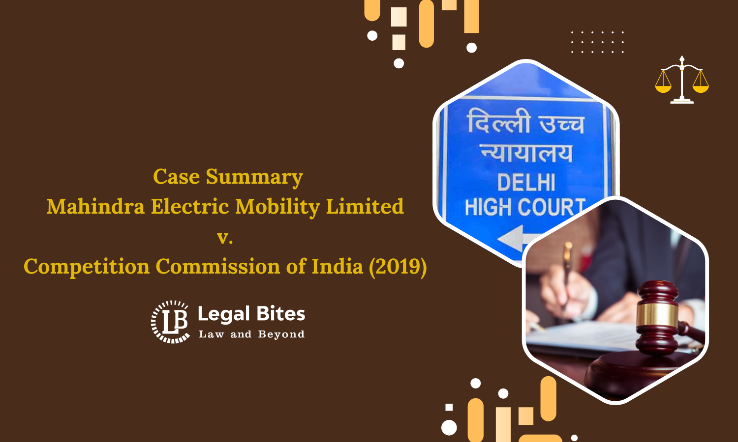 Case Summary: Mahindra Electric Mobility Limited v. Competition Commission of India (2019) | Constitutional Validity of the Competition Act