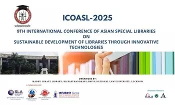 ICoASL 2025 9th International Conference of Asian Special Libraries on Sustainable Development of Libraries Through Innovative Technologies
