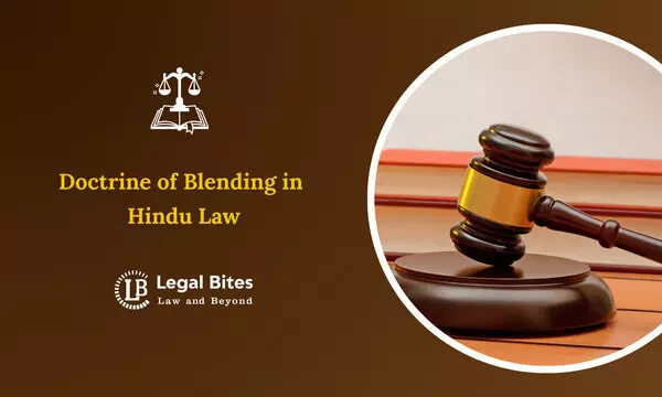 Doctrine of Blending in Hindu Law