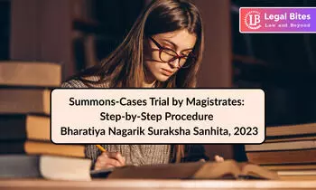 Summons-Cases Trial by Magistrates: Step-by-Step Procedure under the Bharatiya Nagarik Suraksha Sanhita, 2023 Summons-Cases Trial by Magistrates: Step-by-Step Procedure under the Bharatiya Nagarik Suraksha Sanhita, 2023