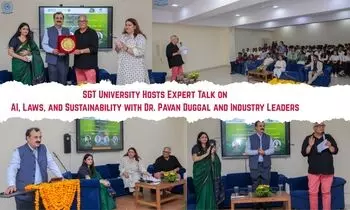 SGT University Hosts Expert Talk on AI, Laws, and Sustainability with Dr. Pavan Duggal