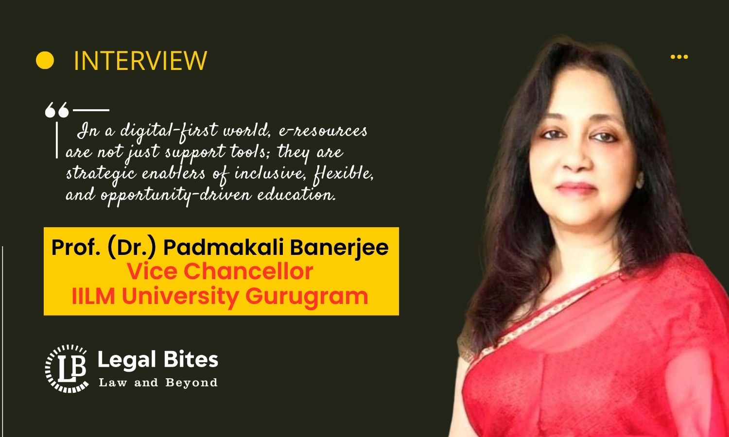 Transforming Higher Education: Insights from Prof. (Dr.) Padmakali Banerjee on NEP 2020, Leadership, and Digital Learning Transforming Higher Education: Insights from Prof. (Dr.) Padmakali Banerjee on NEP 2020, Leadership, and Digital Learning