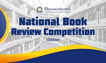 National Book Review Competition  DNLU Jabalpur [Prizes upto 8k]