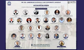 DBRANLU to Host ‘Deeksharambh’ Induction Ceremony for 2025–30 Batch with Hon’ble Mr. Justice M.M. Sundresh, Hon’ble Mr. Justice Rajesh Bindal and Hon’ble Mr. Justice Augustine George Masih