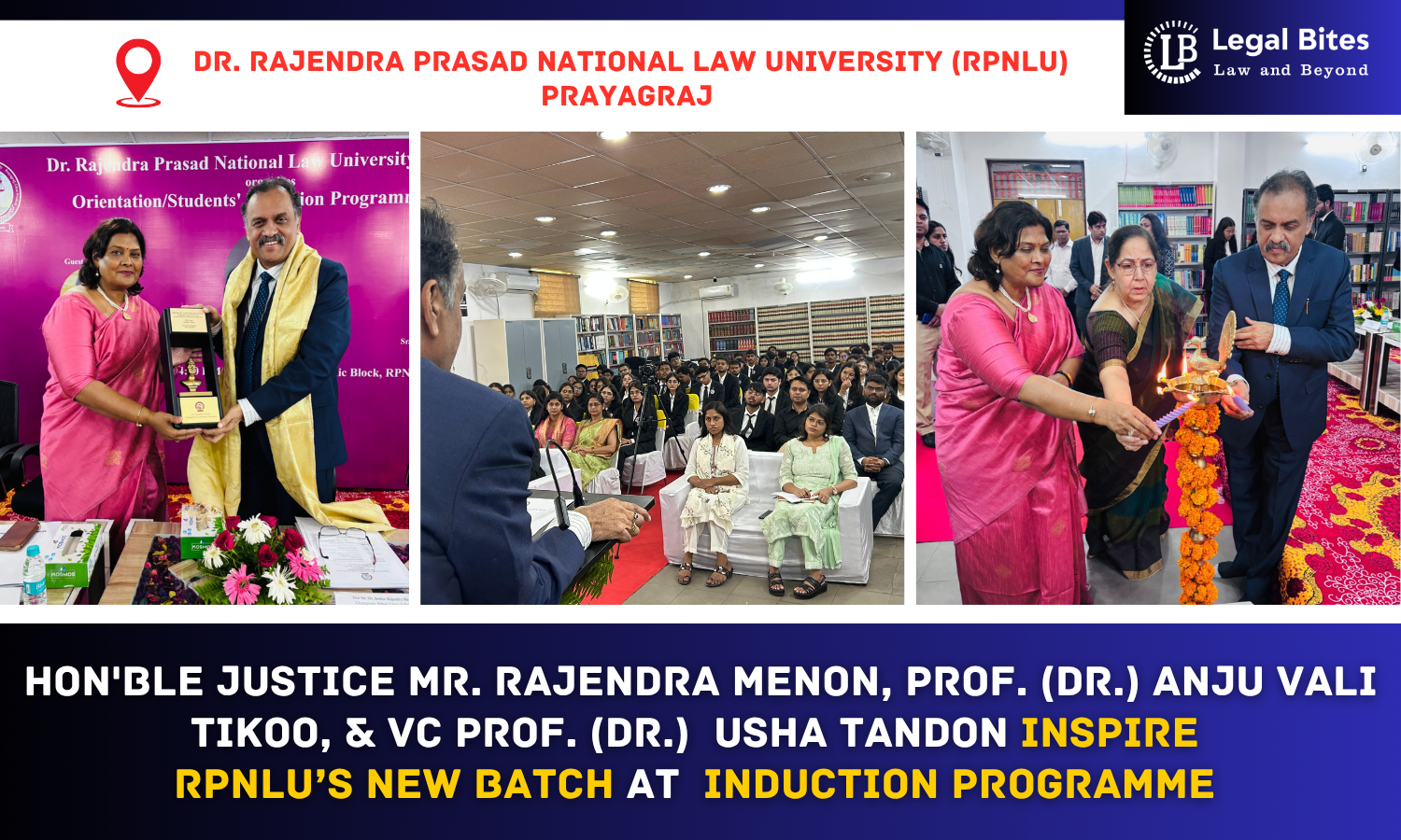 “The profession of law is not just about success and failure—it is about commitment to justice” – Hon’ble Justice Rajendra Menon said at National Law University, Prayagraj “The profession of law is not just about success and failure—it is about commitment to justice” – Hon’ble Justice Rajendra Menon said at National Law University, Prayagraj
