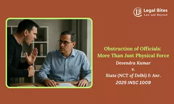 Does Obstruction under Section 186 IPC / 221 BNS Include Threats and Passive Resistance?