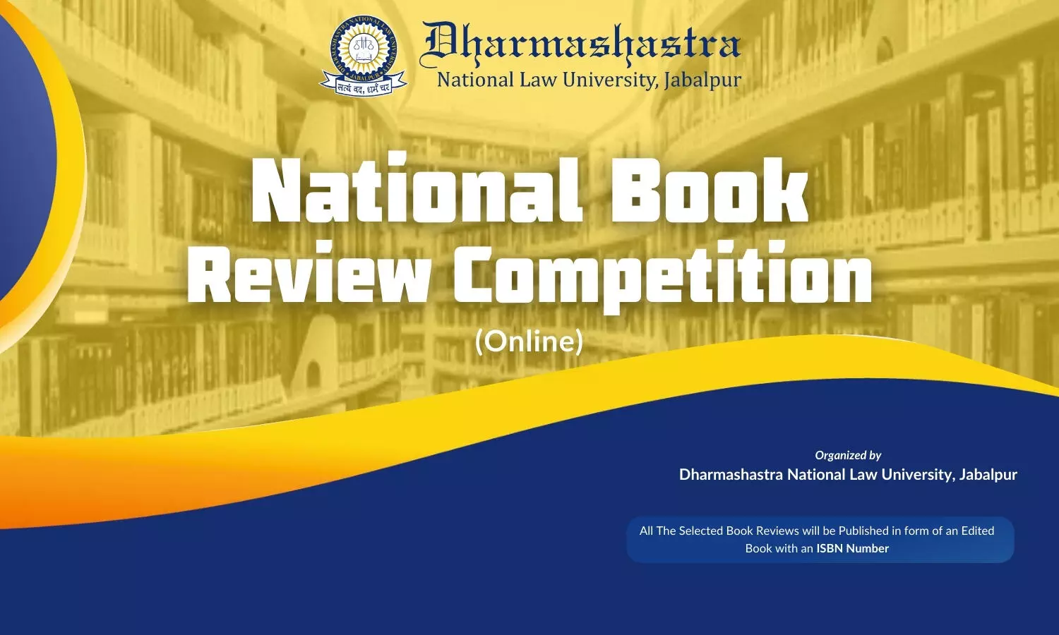 National Book Review Competition DNLU Jabalpur National Book Review Competition DNLU Jabalpur