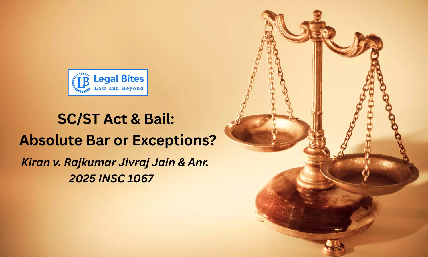 Is the Absence of Prima Facie Offence a Valid Ground for Granting Anticipatory Bail in SC/ST Matters?