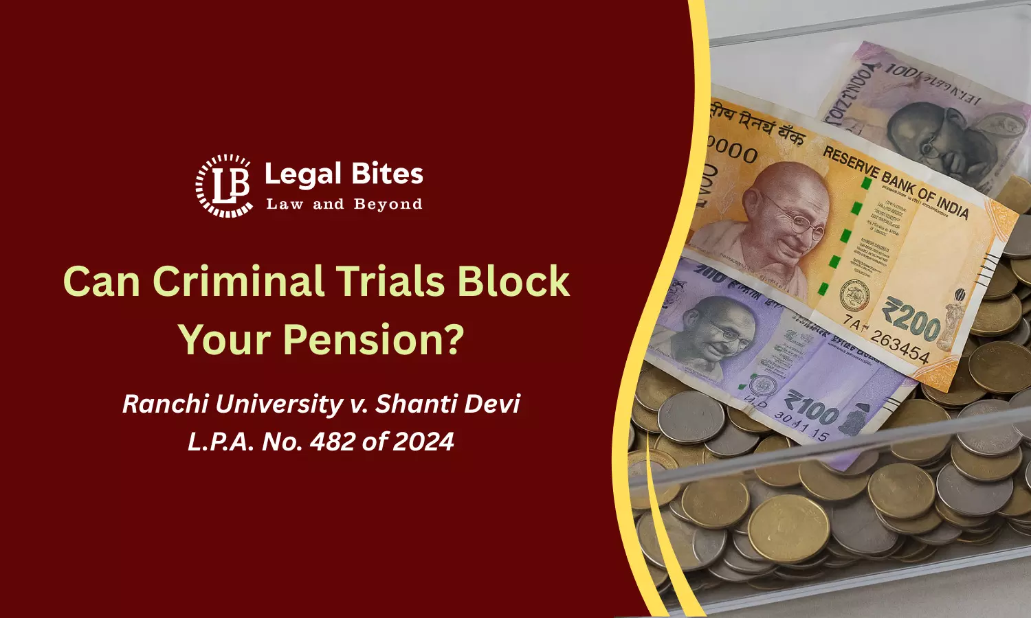 Do Pending Criminal Proceedings Affect Entitlement to Pension and Gratuity?