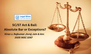 Is the Absence of Prima Facie Offence a Valid Ground for Granting Anticipatory Bail in SC/ST Matters? Is the Absence of Prima Facie Offence a Valid Ground for Granting Anticipatory Bail in SC/ST Matters?