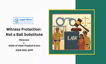 Can the Witness Protection Scheme Replace Bail Cancellation? Can the Witness Protection Scheme Replace Bail Cancellation?