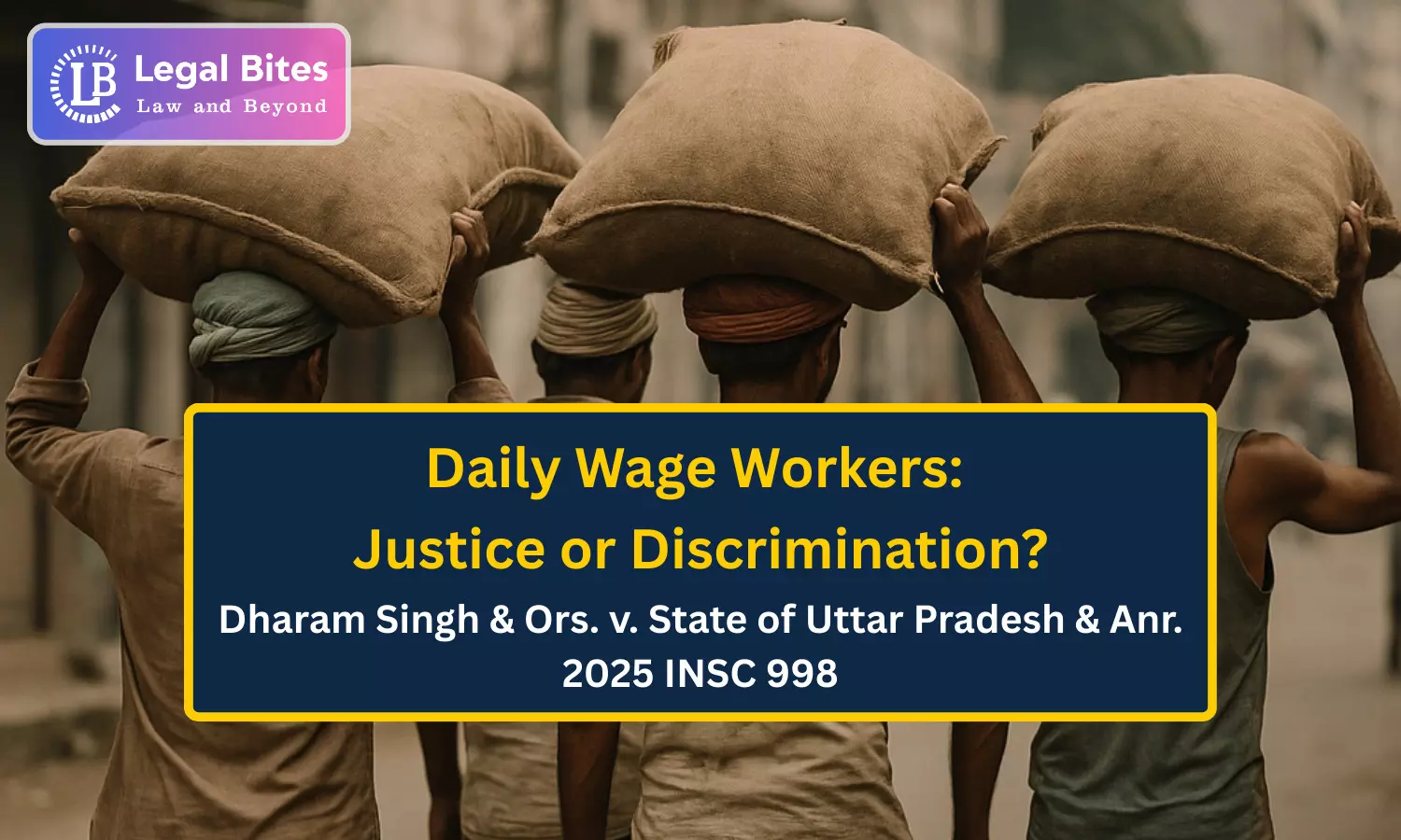 Is Selective Regularisation Among Daily Wagers Arbitrary and Unconstitutional?