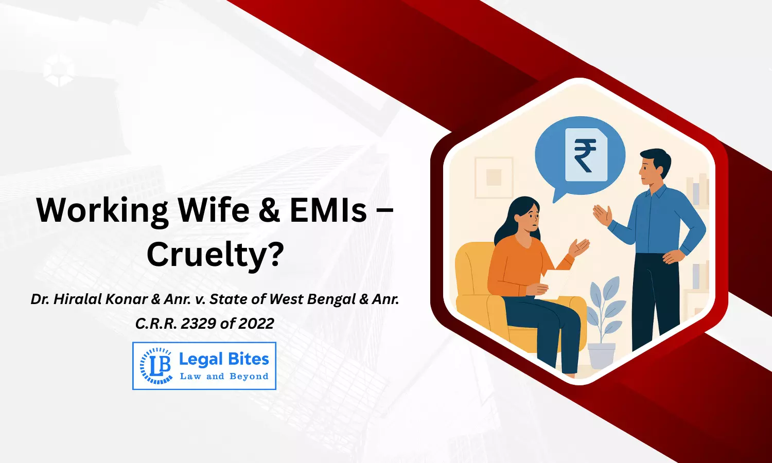 Is It Cruelty to Ask a Working Wife to Share Household Expenses?