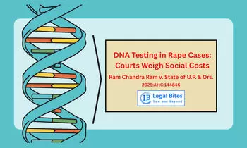 Do DNA Tests in Rape Cases Carry Serious Social Consequences?