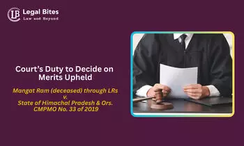 Duty to Decide on Merits Prevails Until Case Is Dismissed by Formal Order Duty to Decide on Merits Prevails Until Case Is Dismissed by Formal Order
