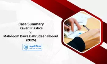 Case Summary: Kaveri Plastics v. Mahdoom Bawa Bahrudeen Noorul (2025) | Exact Cheque Amount in Demand Notice Mandatory under Section 138 NI Act