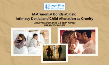 Can Denial of Intimacy and Child Alienation Be Treated as Matrimonial Cruelty? Can Denial of Intimacy and Child Alienation Be Treated as Matrimonial Cruelty?