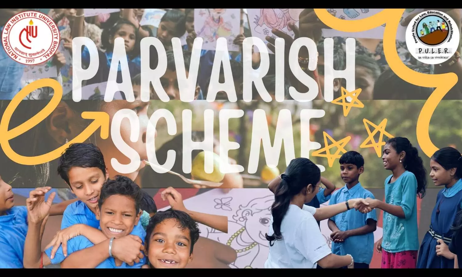 NLIU Students’ Initiative PULER Launches Parvarish Scheme to Support Education of Mendora Village Children
