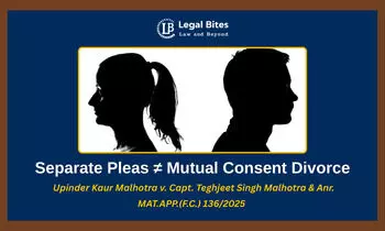 Is It Legally Permissible to Convert Separate Divorce Pleas into a Mutual Consent Petition? Is It Legally Permissible to Convert Separate Divorce Pleas into a Mutual Consent Petition?