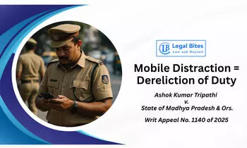 Eyes on Duty, Not on Screen: MP High Court on Police Use of Mobiles