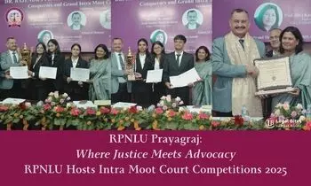 Intra Moot Court Competitions 2025 conclude at RPNLU Prayagraj