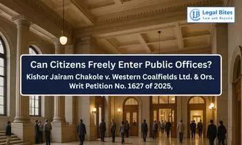 Do Citizens Have an Unrestricted Right to Visit Public Offices?