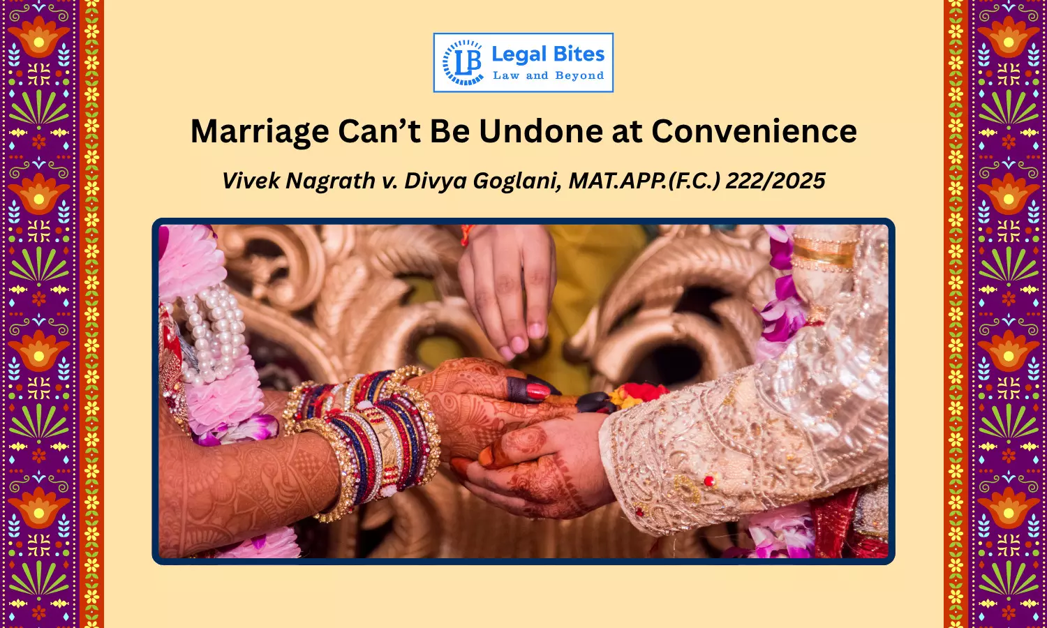 Delhi HC Upholds Sanctity of Marriage Over Liberal Divorce Interpretations