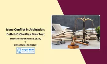 Is Issue Conflict an Automatic Ground for Arbitrator Disqualification?