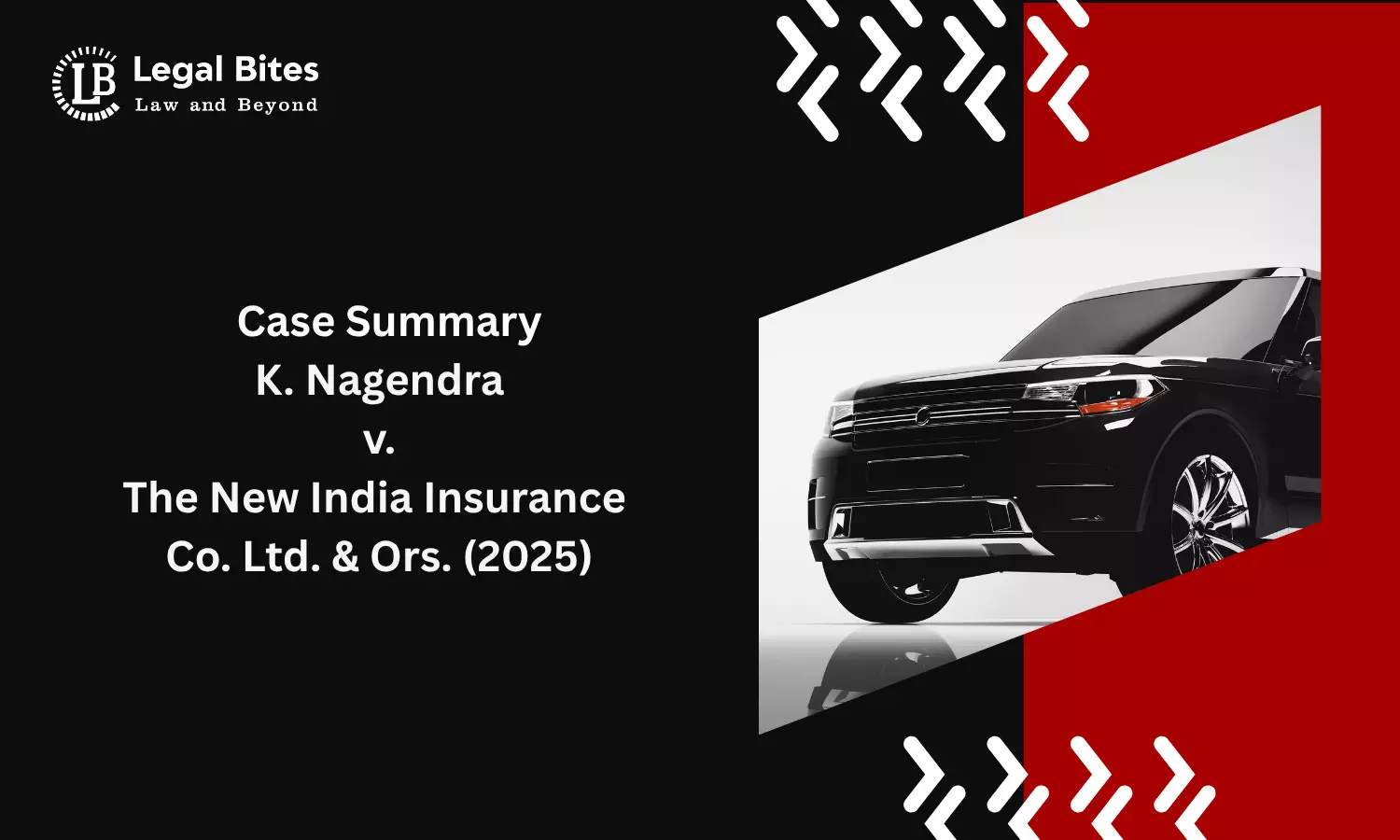 Case Summary: K. Nagendra v. The New India Insurance Co. Ltd. & Ors. (2025) | Deviation from Route Permit Doesn’t Exempt Insurer from Liability