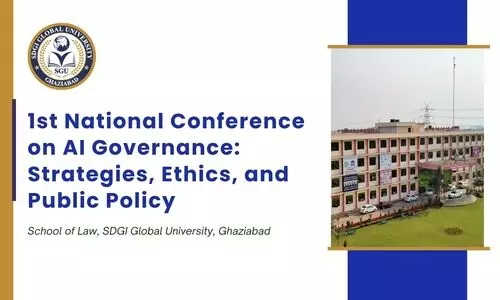 1st National Conference on AI Governance [Hybrid]  SDGI Global University, Ghaziabad