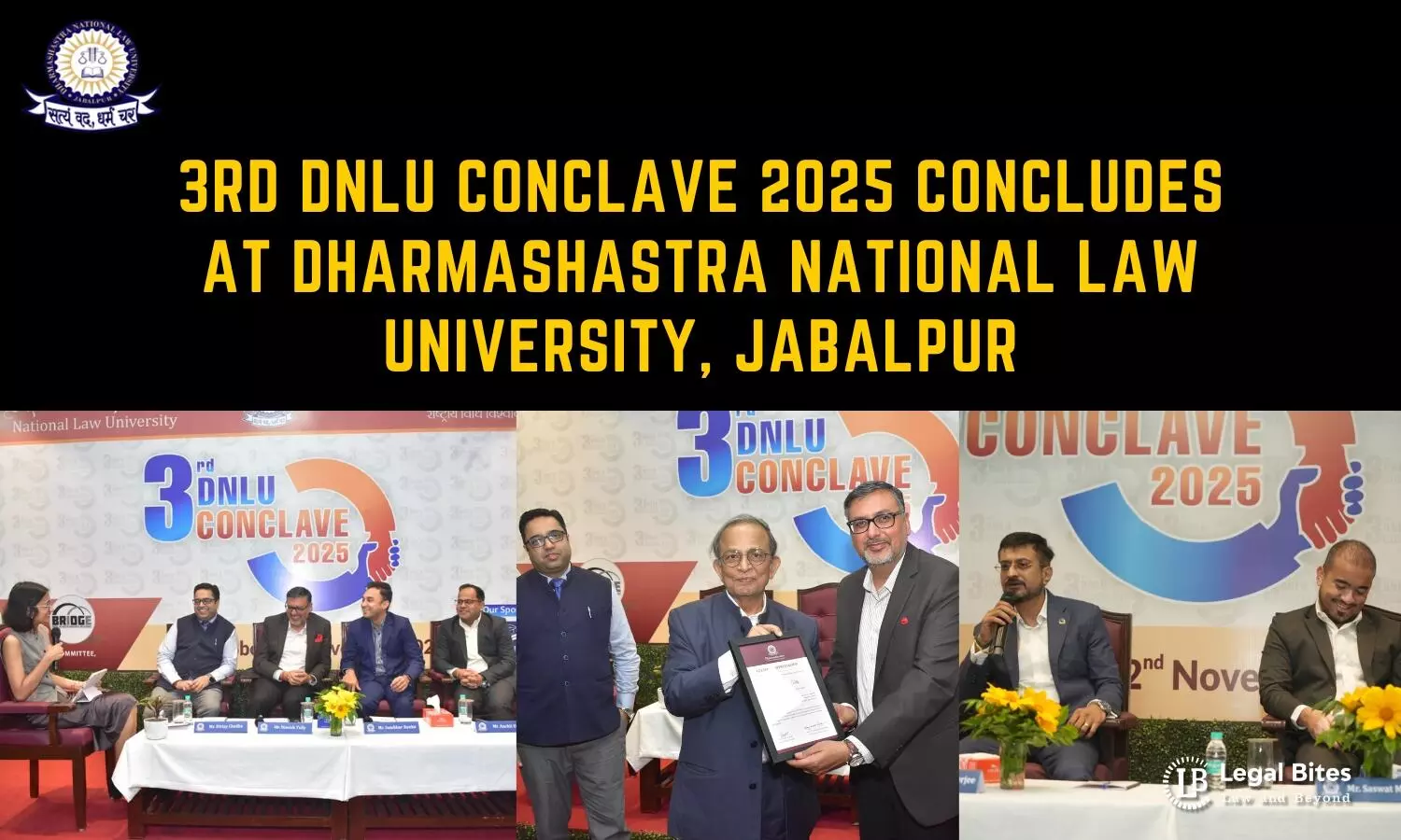 3rd DNLU Conclave 2025 Concludes at Dharmashastra National Law University, Jabalpur