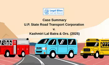 Case Summary: U.P. State Road Transport Corporation v. Kashmiri Lal Batra & Ors. (2025) | Primacy of State Transport Schemes over Inter-State Agreements