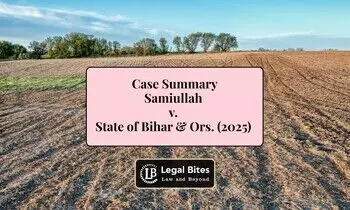 Case Summary: Samiullah v. State of Bihar & Ors. (2025) | Property Registration Cannot Depend on Mutation Records