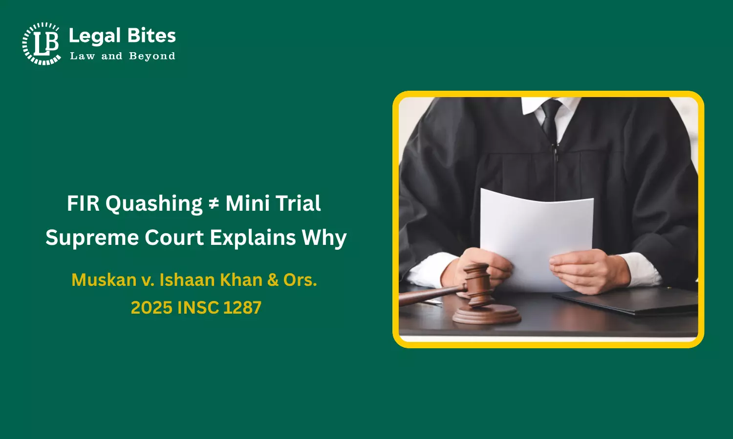 In FIR Quashing Petitions, Courts Must Not Assess Veracity of Allegations: Supreme Court In FIR Quashing Petitions, Courts Must Not Assess Veracity of Allegations: Supreme Court